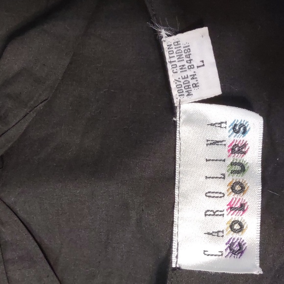 Carolina Colours Artsy Bohemian Chic Vest Women's Sz L Colorful Elements Sequins - Picture 11 of 13